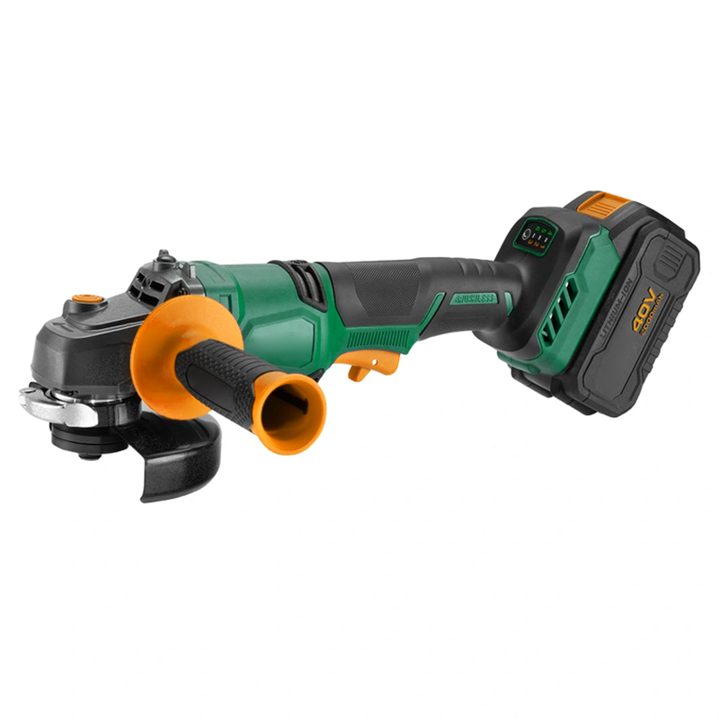 Brushless Angle Grinder Battery Powered - เครื่องเจียรไร้สายลิเธียม 125 มม. 40 โวลต์ แบบไร้แปรงถ่าน