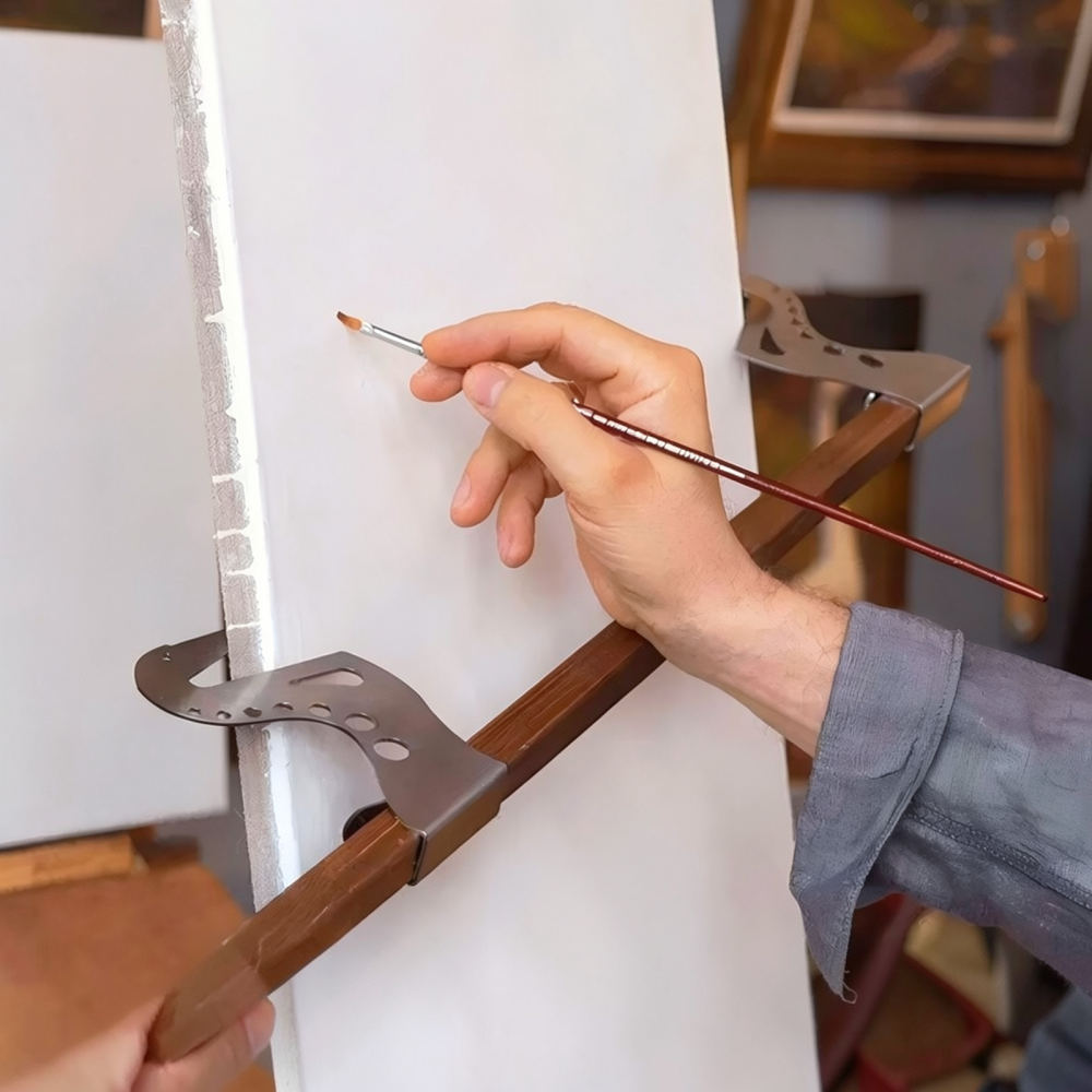 Hand Tools - ที่รองข้อมือสำหรับศิลปิน ออกแบบตามหลักสรีรศาสตร์ ช่วยให้จับสีได้มั่นคง รองรับข้อมือขณะวาดภาพ ป้องกันรอยเปื้อนบนพื้นผิวเปียก