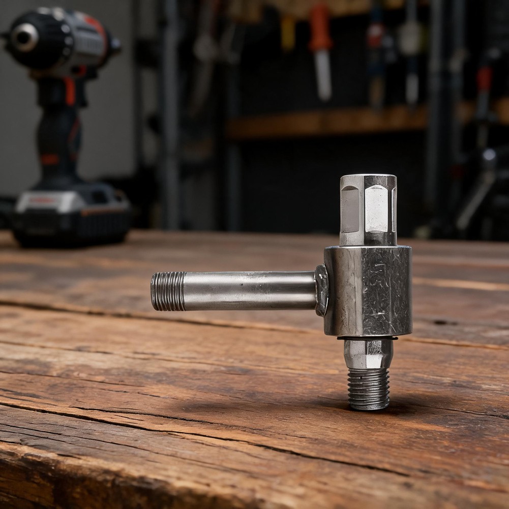 Reciprocating Saw Attachment Drill - อะแดปเตอร์หัวฉีดน้ำโลหะแบบหมุนได้ สำหรับเครื่องเจาะน้ำ อุปกรณ์ทำความเย็น ข้อต่อแบบหมุนสำหรับเครื่องซักผ้า