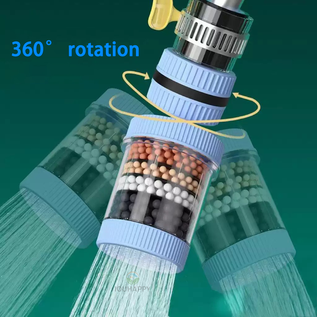 Plumbing - 6 ชั้นก๊อกน้ํากรองน้ํา Universal ก๊อกน้ําแตะเครื่องฟอกอากาศ Splash-proof Water