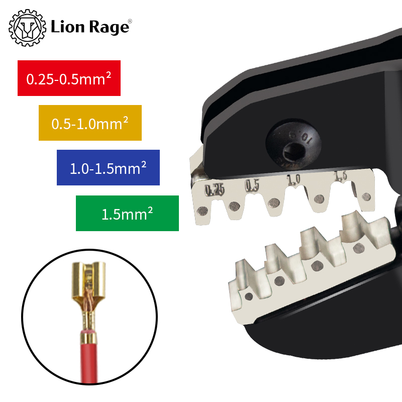 ชุดคีมย้ำสายไฟแบบมีกลไกเฟือง S - Automatic Wire Stripper Cutter บทวิจารณ์และราคา