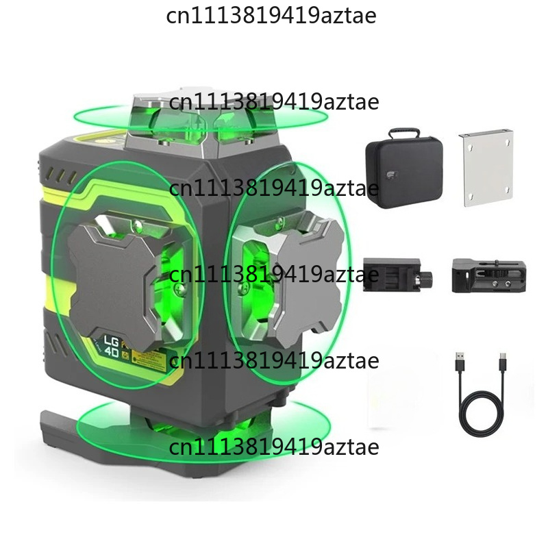 ระดับเลเซอร์ 16 เส้น 360 องศา  - Laser Level 16 Lines 4D Green บทวิจารณ์และราคา