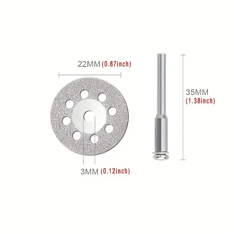 12 ชิ้น/เซ็ต 22mm Hss ตัดใบเลื - Cordless Rotary Tool Kit Accessories บทวิจารณ์และราคา