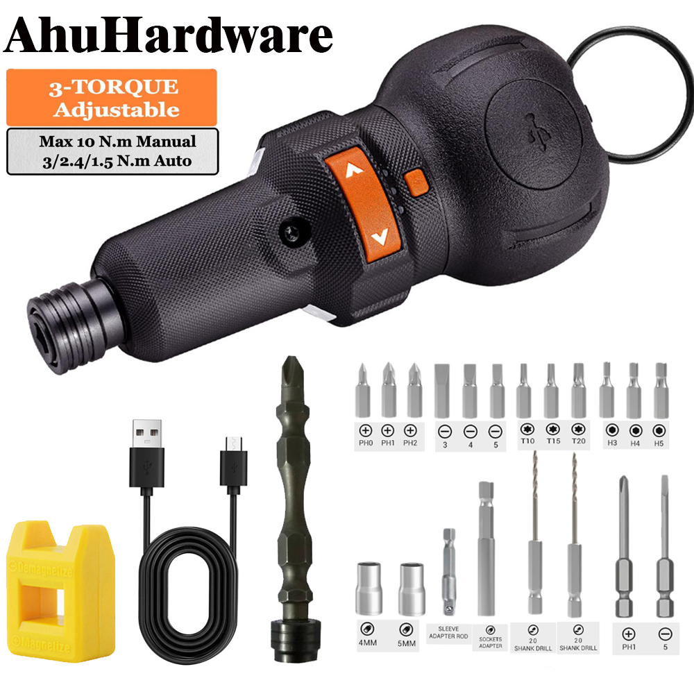 ไขควงไฟฟ้าไร้สายแบบชาร์จไฟได้  - Electric Screwdriver Rechargeable Usb บทวิจารณ์และราคา
