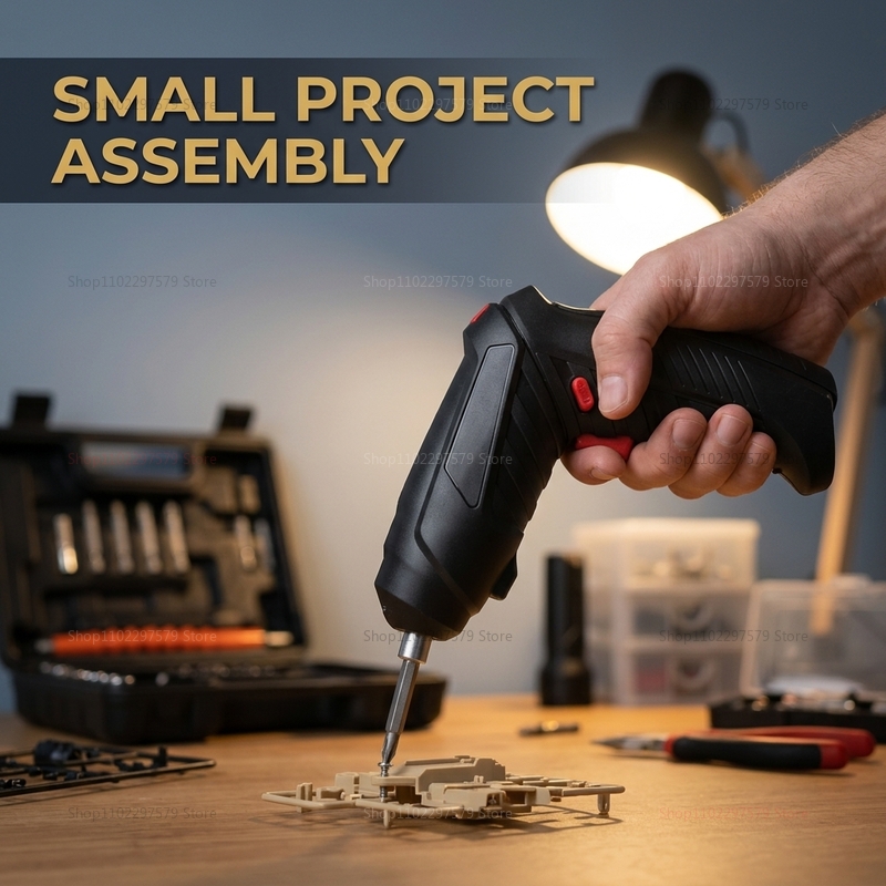 ชุดไขควงไฟฟ้าไร้สายแบบชาร์จได้ - Electric Screwdriver Rechargeable Usb บทวิจารณ์และราคา