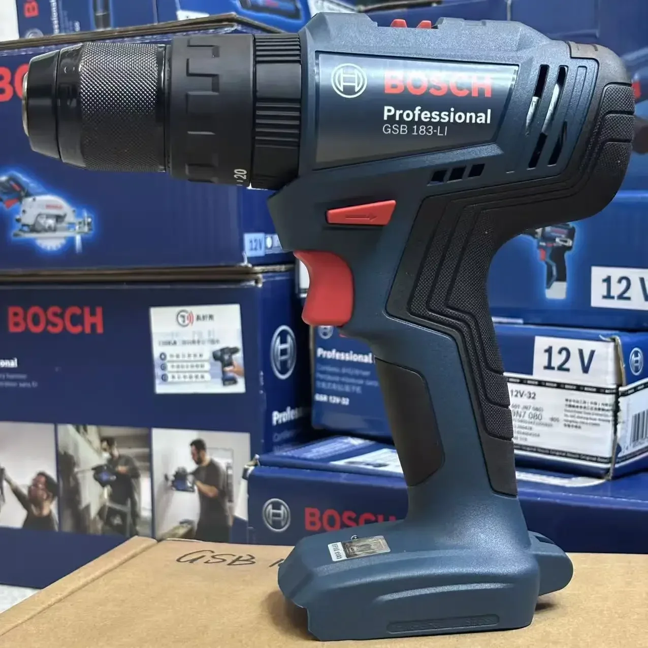 สว่านกระแทกไร้แปรงถ่าน Bosch G - Brushless Cordless Electric Drill 18V บทวิจารณ์และราคา