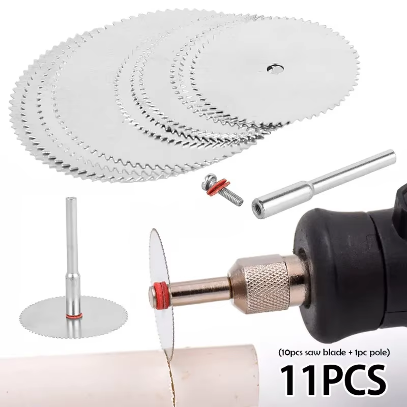 ใบเลื่อยวงเดือนขนาดเล็ก 11 ชิ้ - Cordless Rotary Tool Kit Accessories บทวิจารณ์และราคา