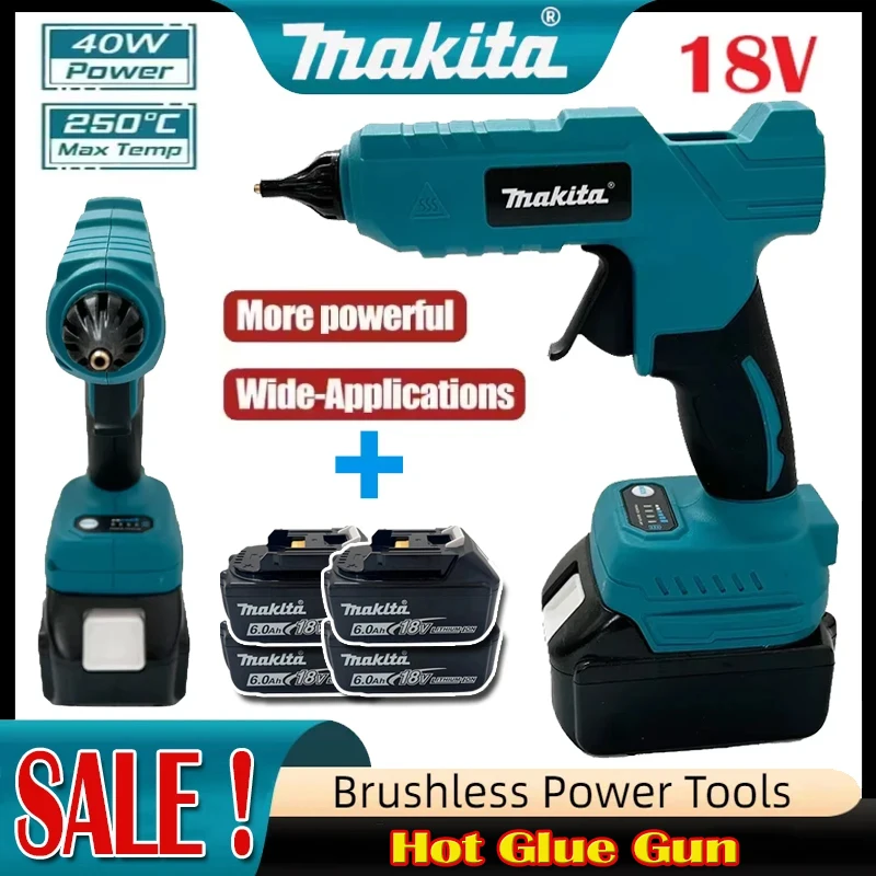ปืนกาวร้อนไร้สาย Makita แบบมือ - Hot Melt Glue Gun Cordless บทวิจารณ์และราคา