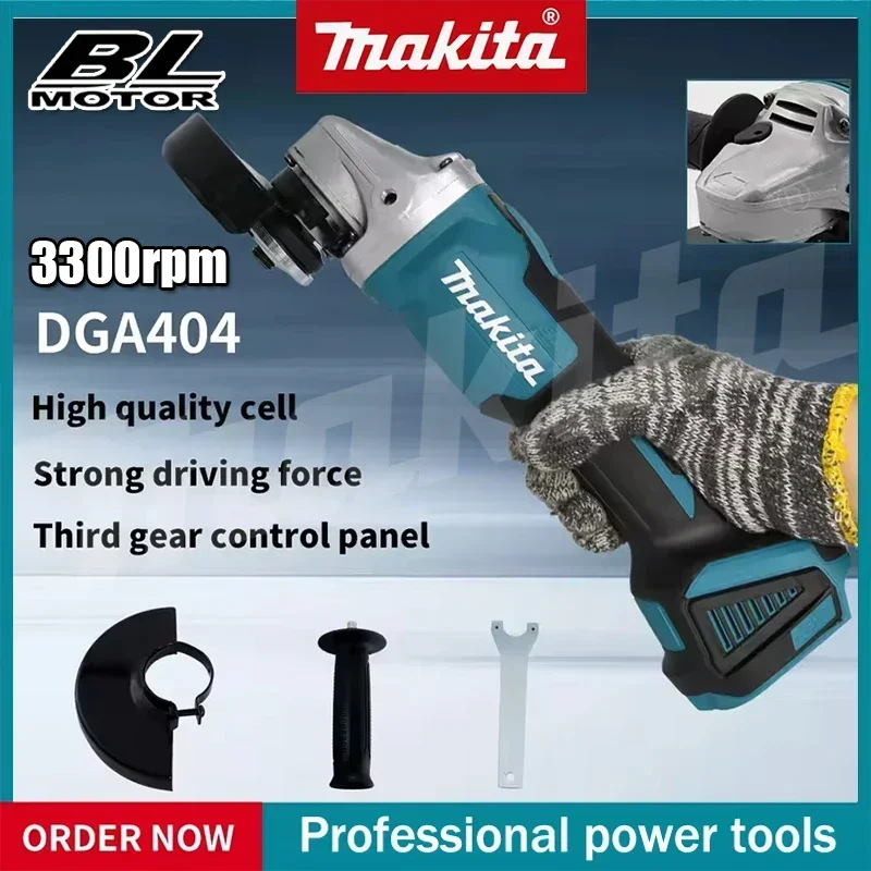 เครื่องเจียรไฟฟ้า Makita DGA40 - Brushless Angle Grinder Battery Powered บทวิจารณ์และราคา