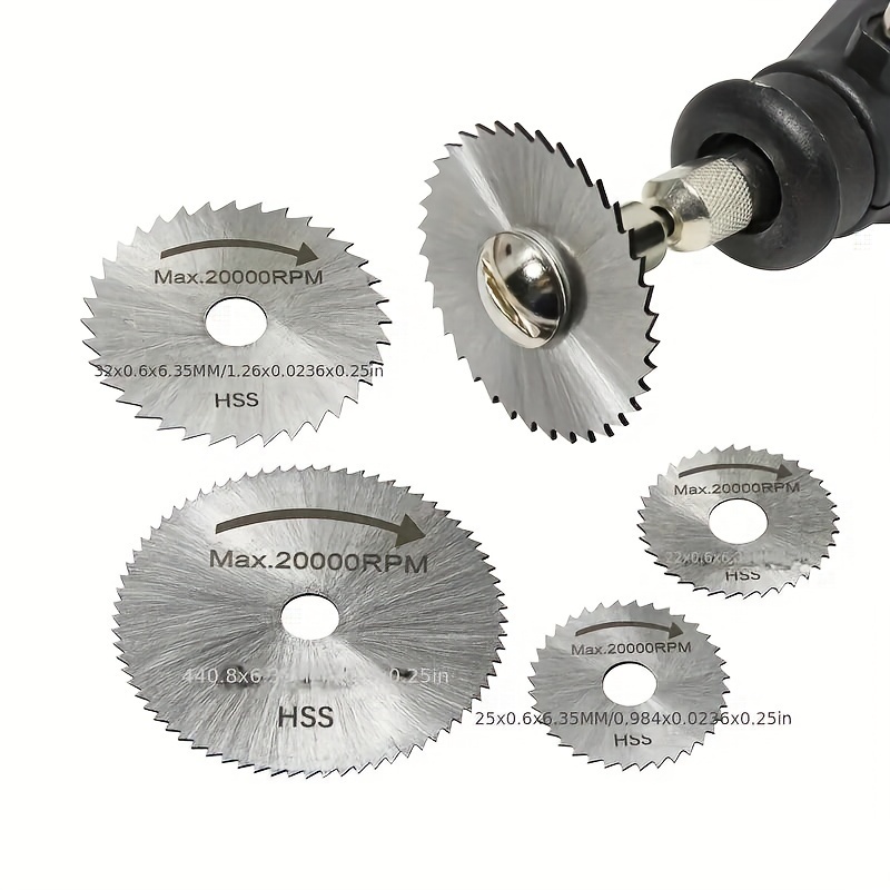 ใบเลื่อยวงเดือนขนาดเล็ก 6 ชิ้น - Cordless Rotary Tool Kit Accessories บทวิจารณ์และราคา