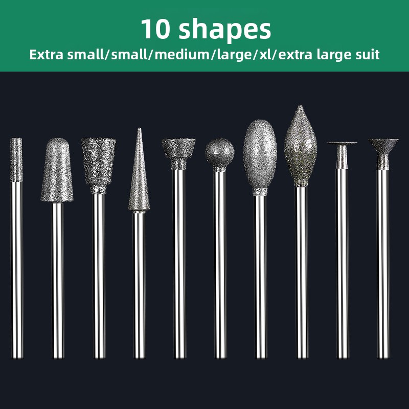 หัวเจียรเพชรสำหรับเจียรดอกสว่า - Cordless Rotary Tool Kit Accessories บทวิจารณ์และราคา