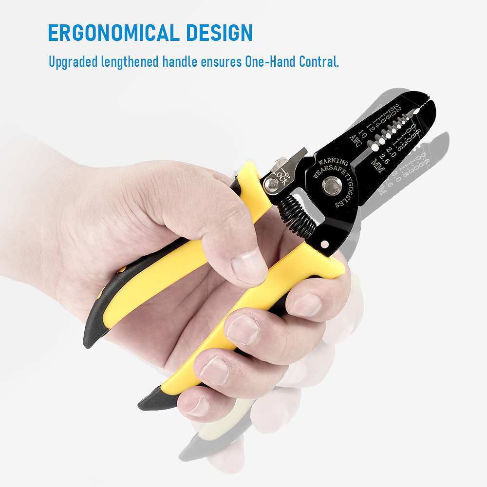 คีมตัดสายไฟอเนกประสงค์ คีมย้ำส - Automatic Wire Stripper Cutter บทวิจารณ์และราคา
