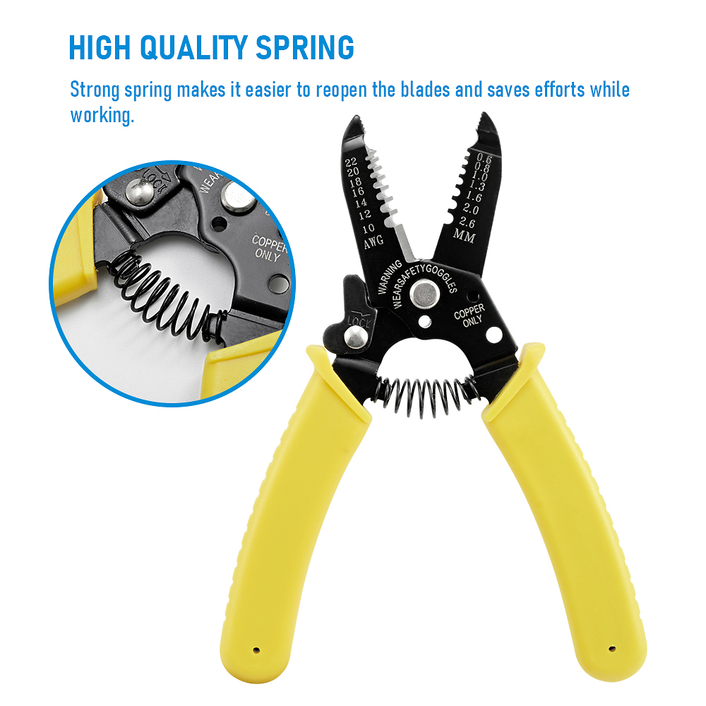คีมตัดสายไฟอเนกประสงค์ คีมย้ำส - Automatic Wire Stripper Cutter บทวิจารณ์และราคา